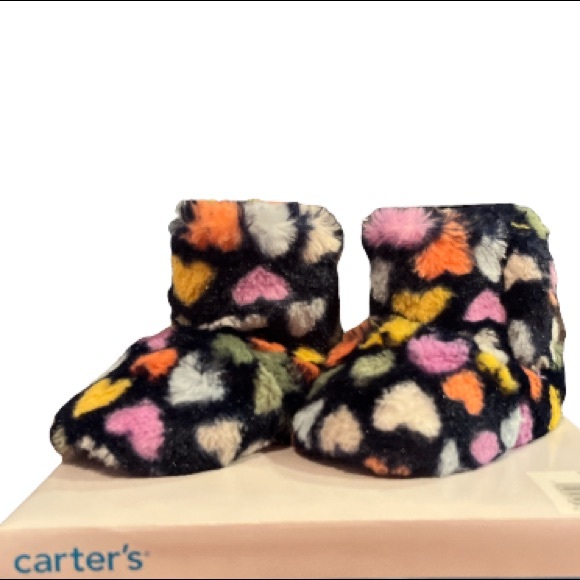 Carter's Jetta Toddler Girls' Faux-Fur Slippers - Picture 2 of 11